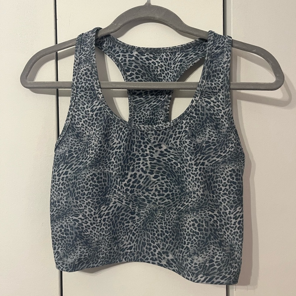 Evolution and Creation Cropped Racer Back Tank Top